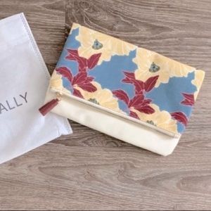New Rachel Pally floral reversible clutch